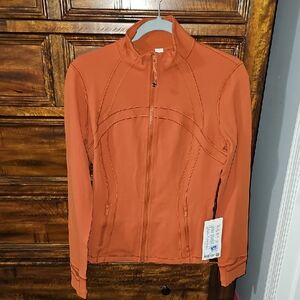 Lululemon Define Jacket Luon!! BUOJ! Nwts. Great Fall Orange/Rusty Color! Sz 8